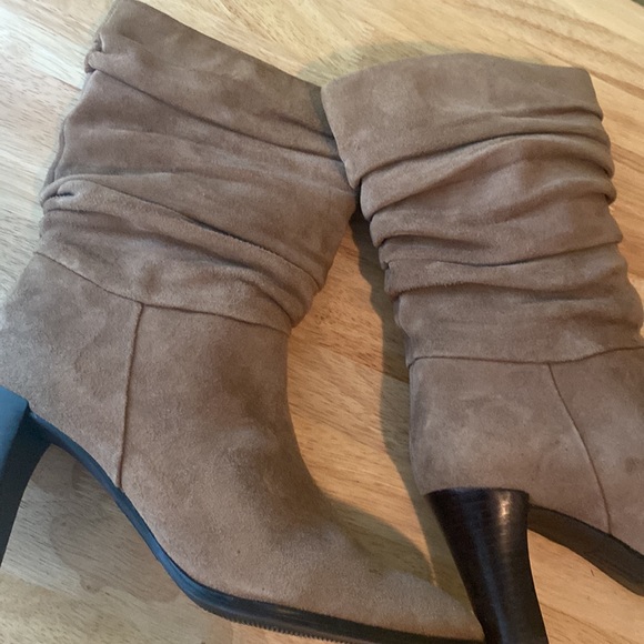 Worthington Suede Slouchy heeled Boots - Picture 15 of 15